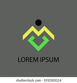 The logo design concept for the letters UMMU