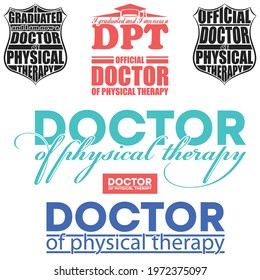 Logo design concept for physiotherapist. 