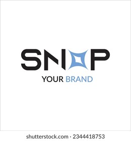 Concepto de diseño de logotipos inspirado en el flash de la cámara | Logotipo de fotografía | Logotipo de cámara