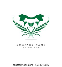 Logo Design Concepts About Agriculture, Livestock And Plantation Industries - Vector