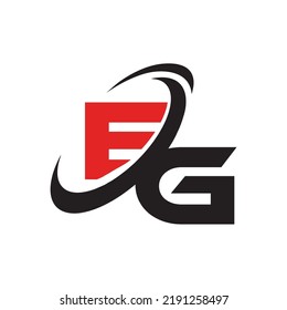 Logo Design Consisting of Letters E and G
