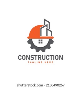 logo design for construction service and architecture