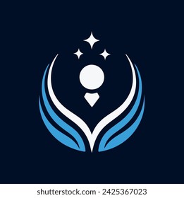 Logo design creative hand logo unique and modern logo