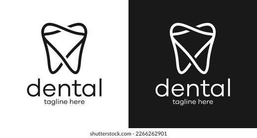 diseño de logotipo línea creativa vectorial vectorial icono
