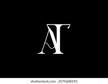 AT Logo Design Creative and Modern Logo Design
