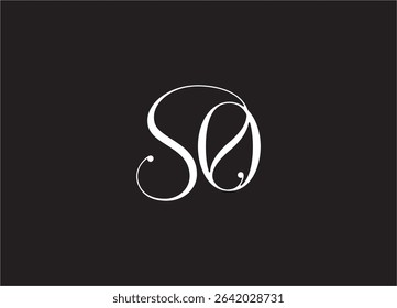 SO Logo Design Creative and Modern Logo Design