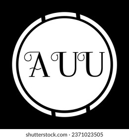 Logo-Design, kreatives, trendiges, professionelles Logo-Design in Schwarz-Gold-Farbe, Erstmaliges Alphabet-Symbol-Logo