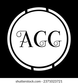 Diseño de logotipo, diseño de logotipo de carta profesional creativo en color negro y dorado, logotipo de icono alfabético de base inicial