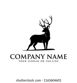 logo design deer