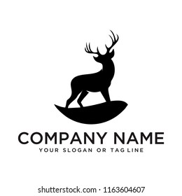 logo design deer