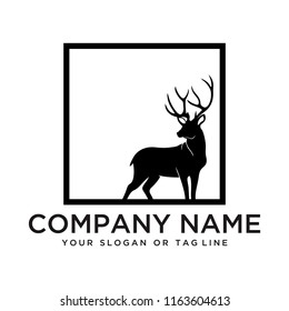 logo design deer