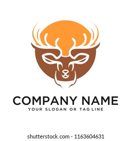 logo design deer