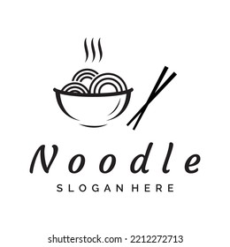 Logo design for delicious Chinese and Japanese noodle soup and ramen dishes, Asian food. Logos for businesses, restaurants, cafes, and shops.
