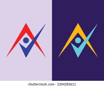 A Logo. Logo Design. Logo Designer. Victor File. Minimalist. Typography. Modern. EPS File. Illustrator. 