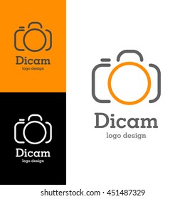 Logo design Dicam, vector EPS10