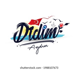 Logo design with "didim Aydin" text