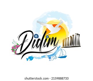 Logo design with "didim" text