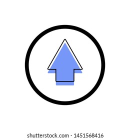 logo design directions to show direction