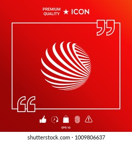 Logo design. Earth