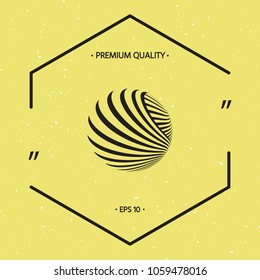 Logo design. Earth