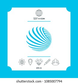Logo design. Earth
