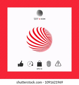 Logo design. Earth