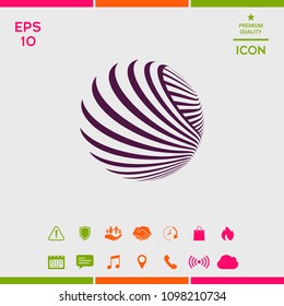 Logo design. Earth