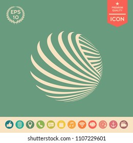Logo design. Earth