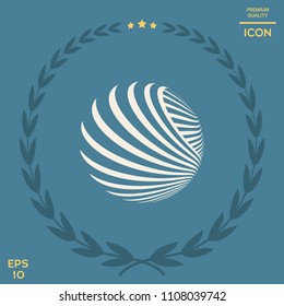 Logo design. Earth
