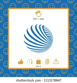 Logo design. Earth