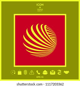Logo design. Earth