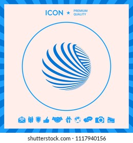 Logo design. Earth