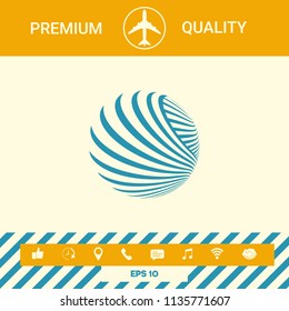 Logo design. Earth