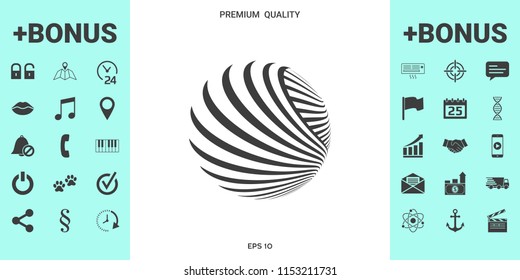 Logo design. Earth