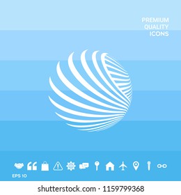 Logo design. Earth