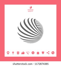 Logo design. Earth