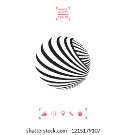 Logo design. Earth
