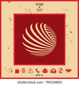Logo design. Earth