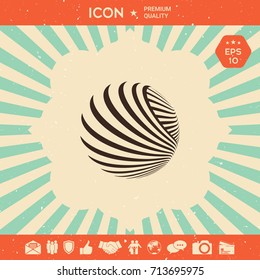 Logo design. Earth