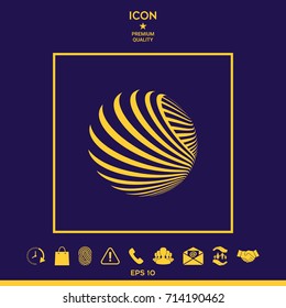 Logo design. Earth