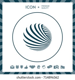 Logo design. Earth
