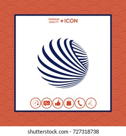 Logo design. Earth