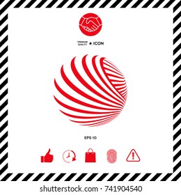 Logo design. Earth