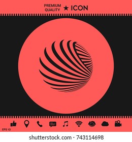 Logo design. Earth