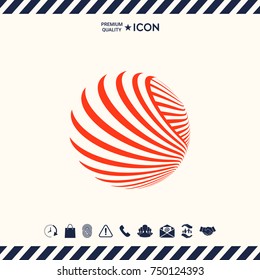 Logo design. Earth