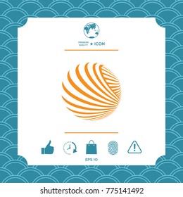 Logo design. Earth