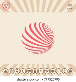 Logo design. Earth