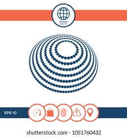Logo design - Earth symbol