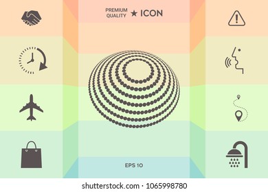 Logo design - Earth symbol