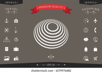 Logo design - Earth symbol
